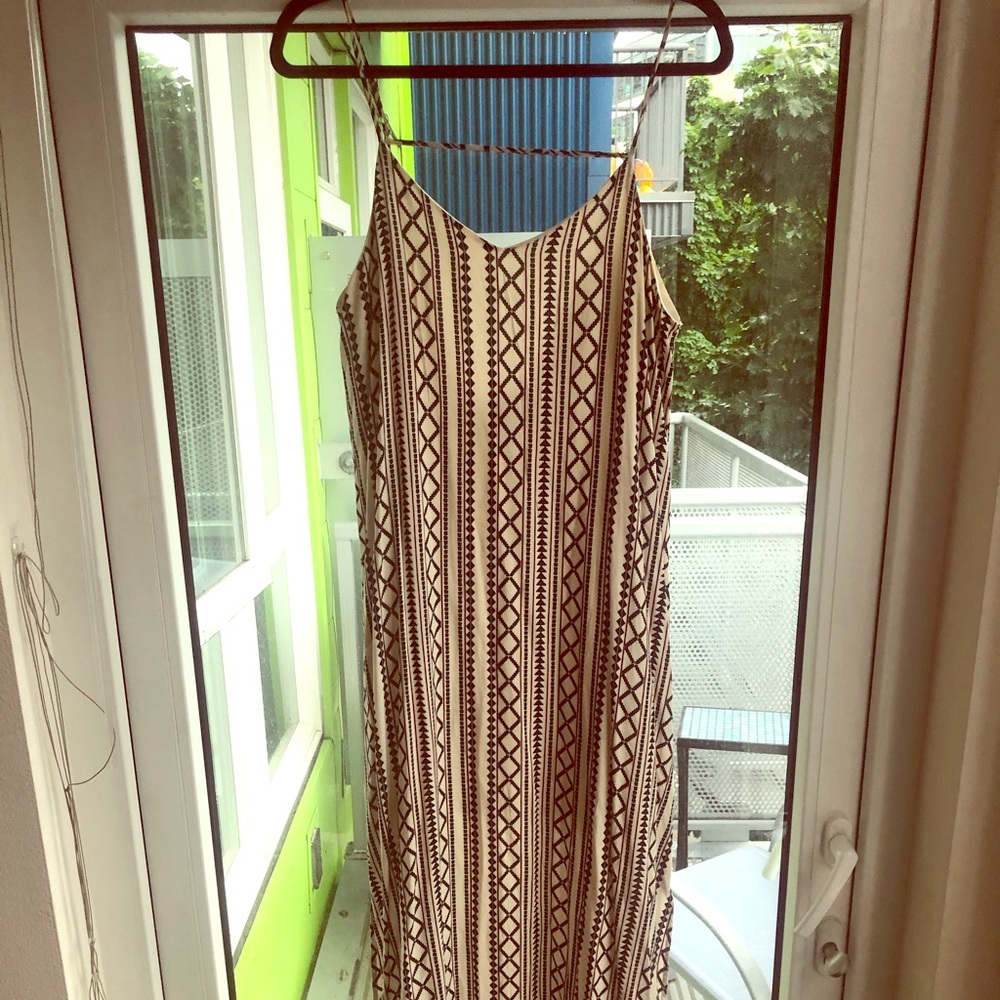 Maxi strap dress